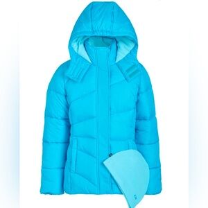 CB Sports | Big Girls Puffer Blue Jacket | Size: Medium 10/12 | *BRAND NEW* NWT